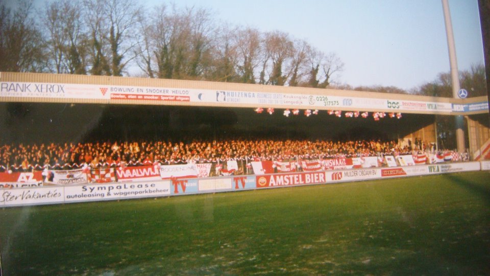 The Miller grandstand De jaren 90 bij AZ