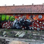 Ludieke Graffiti oorlog: Ollie wordt opgevreten