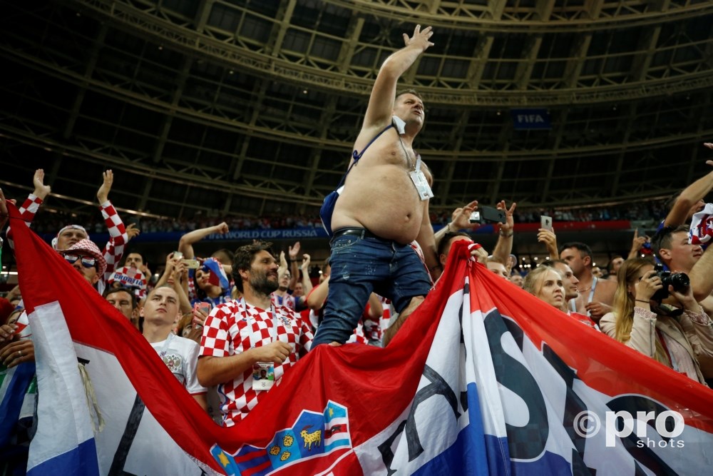 Kroatie won van Engeland en dat leverde schitterende beelden op in Zagreb