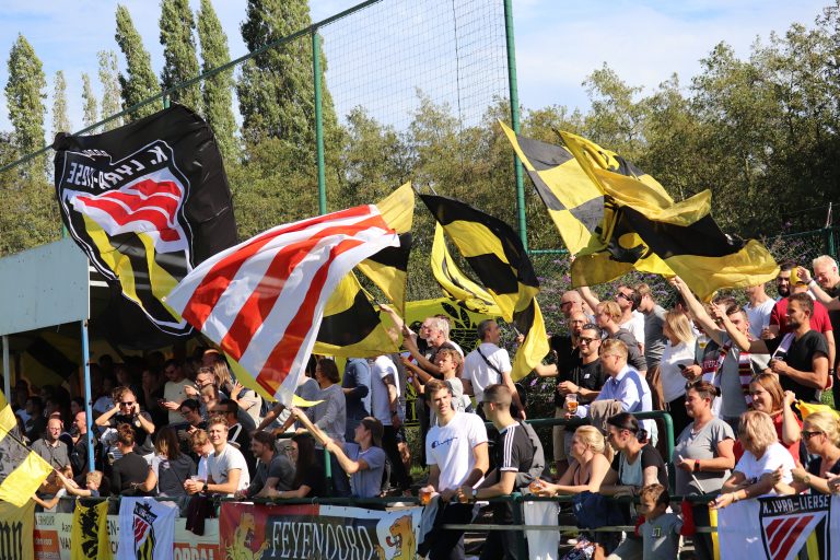 De historische eerste thuismatch van Lyra-Lierse