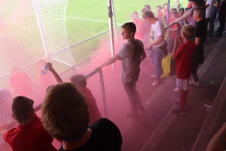 De historische eerste thuismatch van Lyra-Lierse