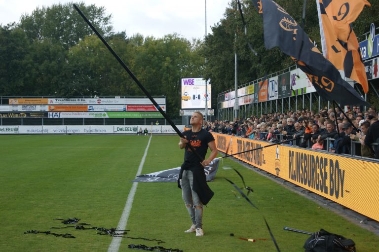 Fakkels gooien bij de Katwijkse Burenruzie