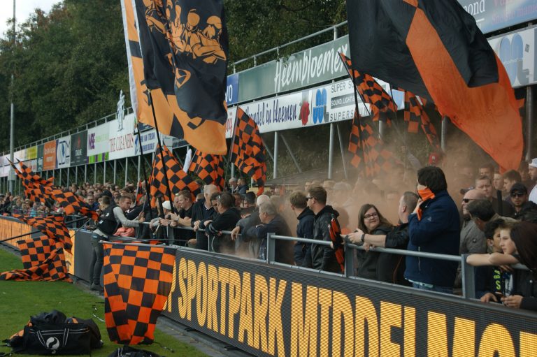 Fakkels gooien bij de Katwijkse Burenruzie