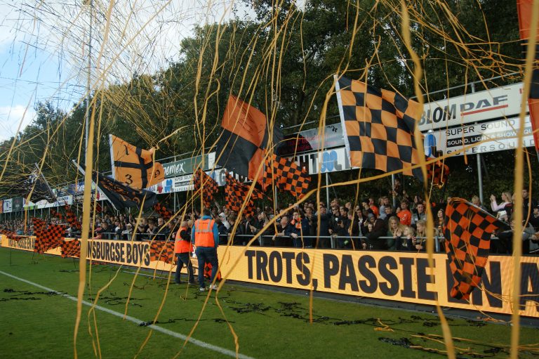 Fakkels gooien bij de Katwijkse Burenruzie