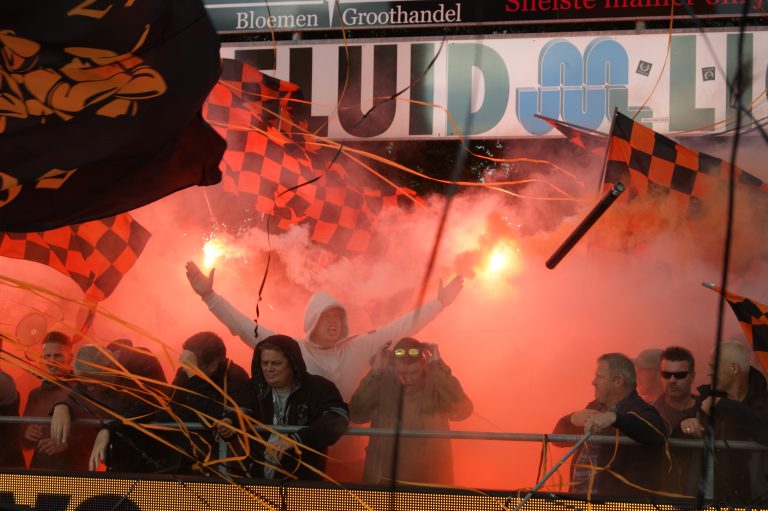 Fakkels gooien bij de Katwijkse Burenruzie