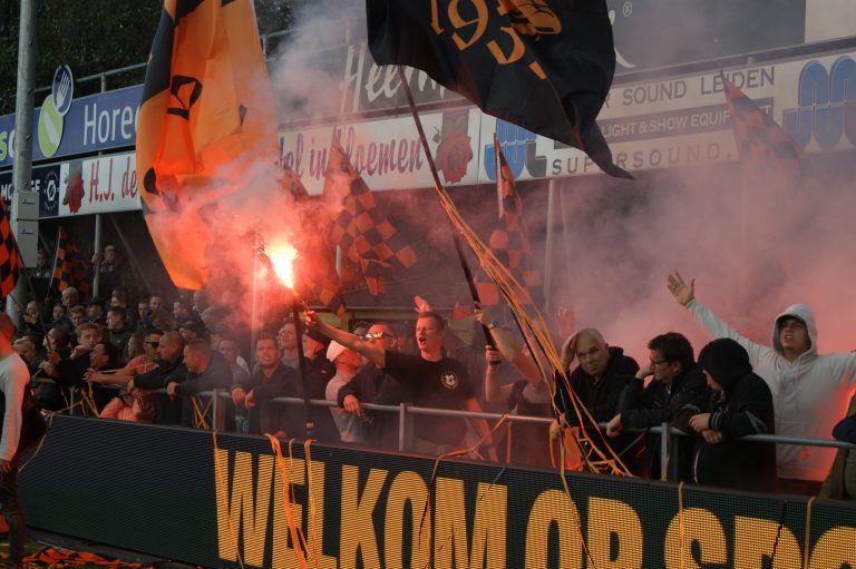 Fakkels gooien bij de Katwijkse Burenruzie