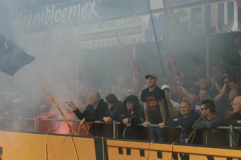 Fakkels gooien bij de Katwijkse Burenruzie