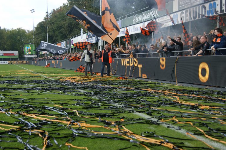 Fakkels gooien bij de Katwijkse Burenruzie