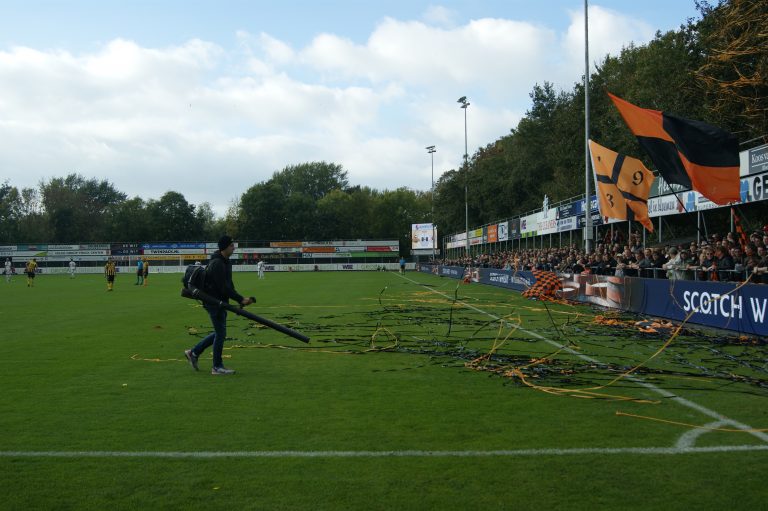 Fakkels gooien bij de Katwijkse Burenruzie