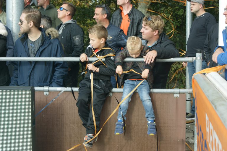 Fakkels gooien bij de Katwijkse Burenruzie