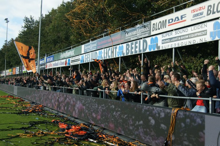 Fakkels gooien bij de Katwijkse Burenruzie