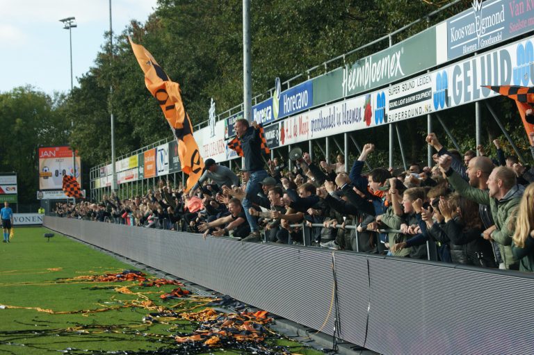 Fakkels gooien bij de Katwijkse Burenruzie