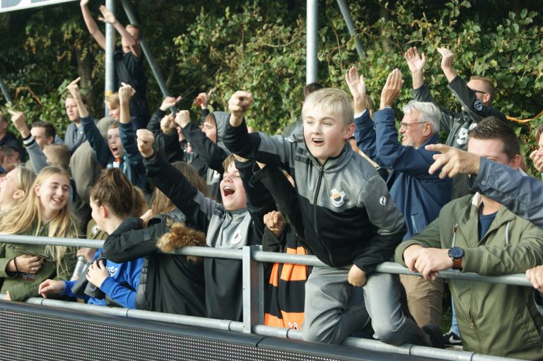 Fakkels gooien bij de Katwijkse Burenruzie