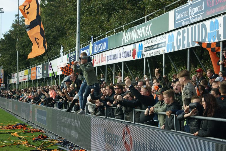 Fakkels gooien bij de Katwijkse Burenruzie