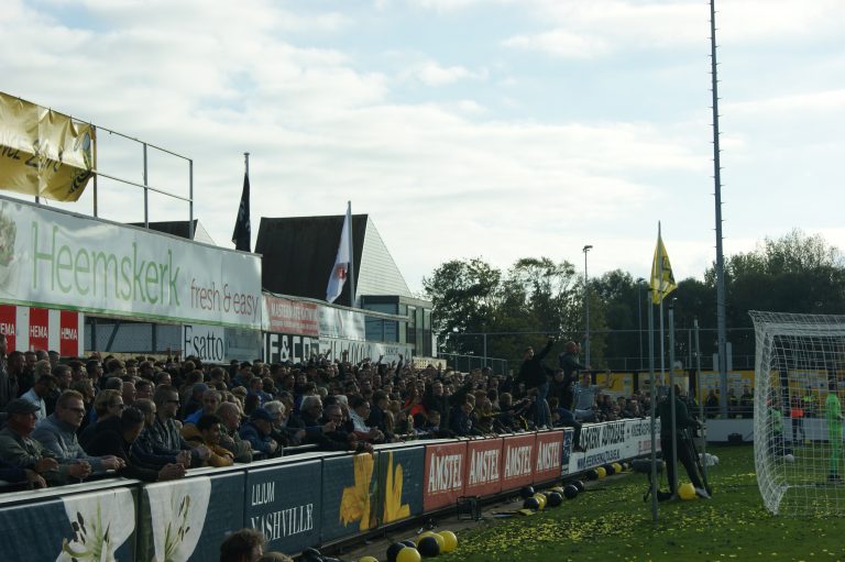 Fakkels gooien bij de Katwijkse Burenruzie
