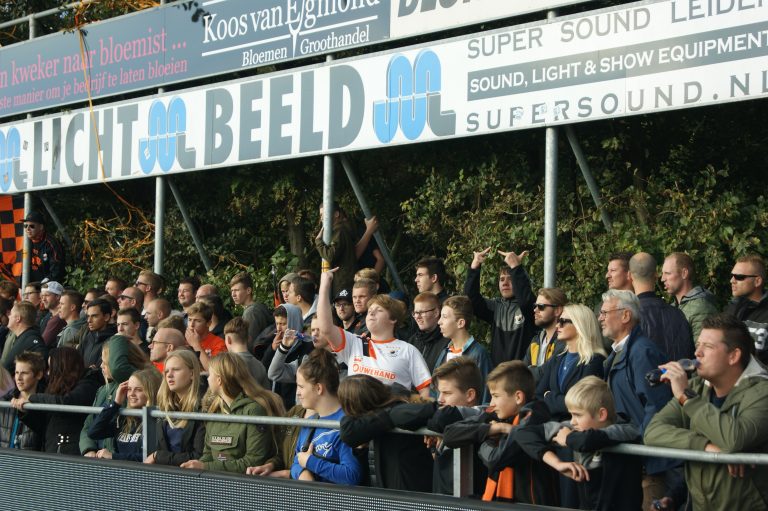 Fakkels gooien bij de Katwijkse Burenruzie