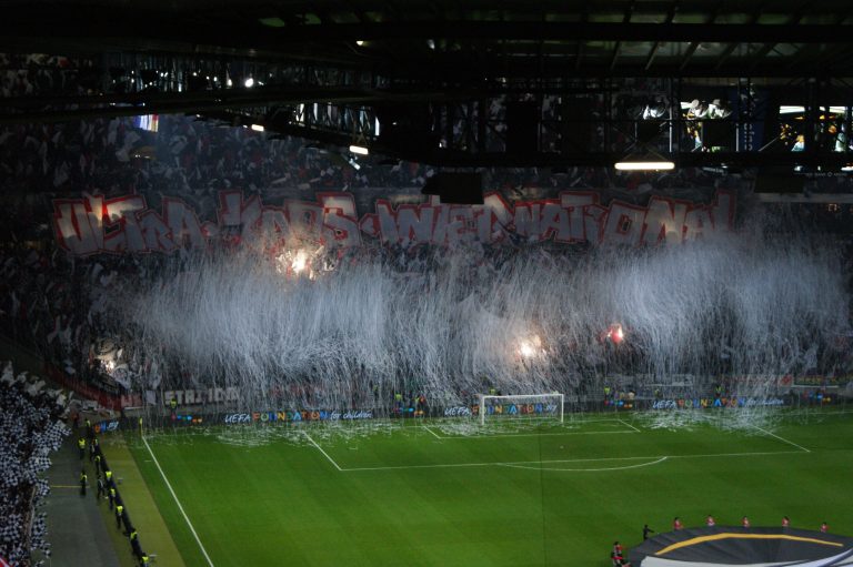 Eintracht Frankfurt brengt het vuurwerk in de Europa League