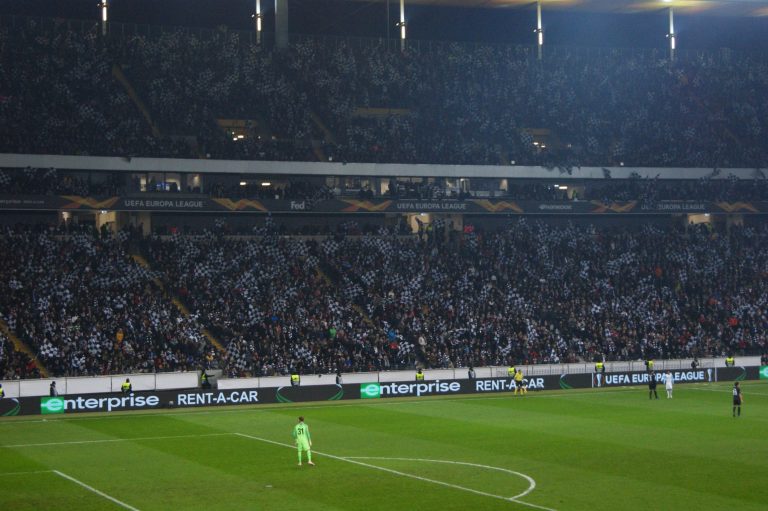 Eintracht Frankfurt brengt het vuurwerk in de Europa League