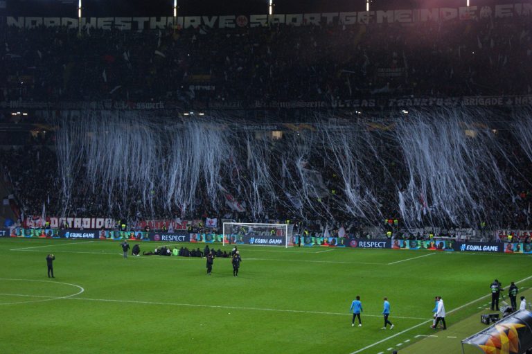 Eintracht Frankfurt brengt het vuurwerk in de Europa League