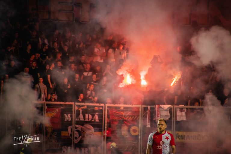 Slavia sloopt Sparta
