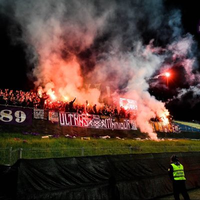 Pyro Ultras supporters Maribor
