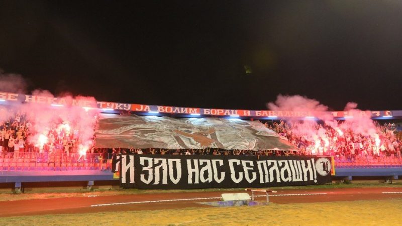 Ultras van Borac Banja Luka