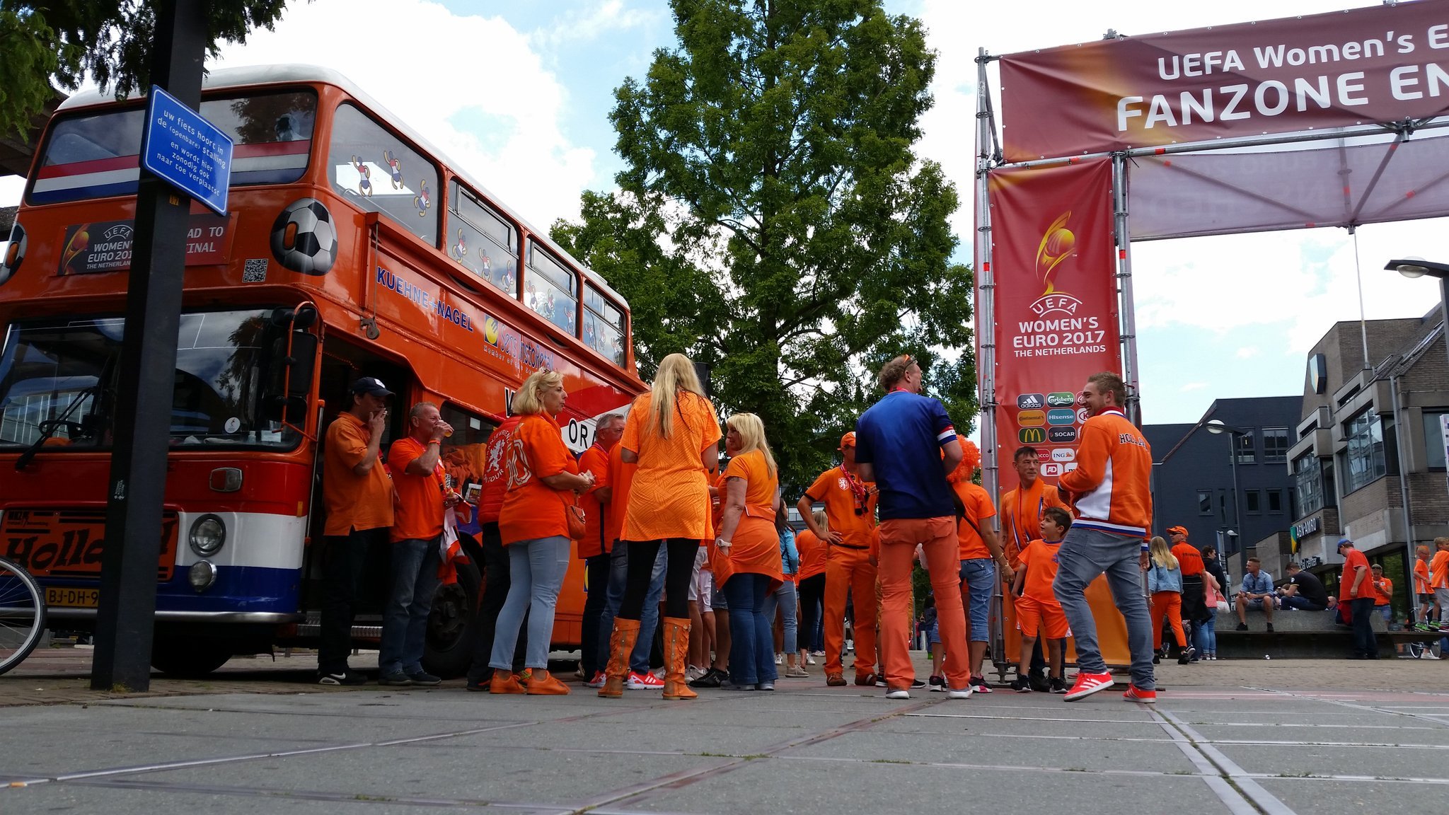 Oranjemars verboden in Lyon