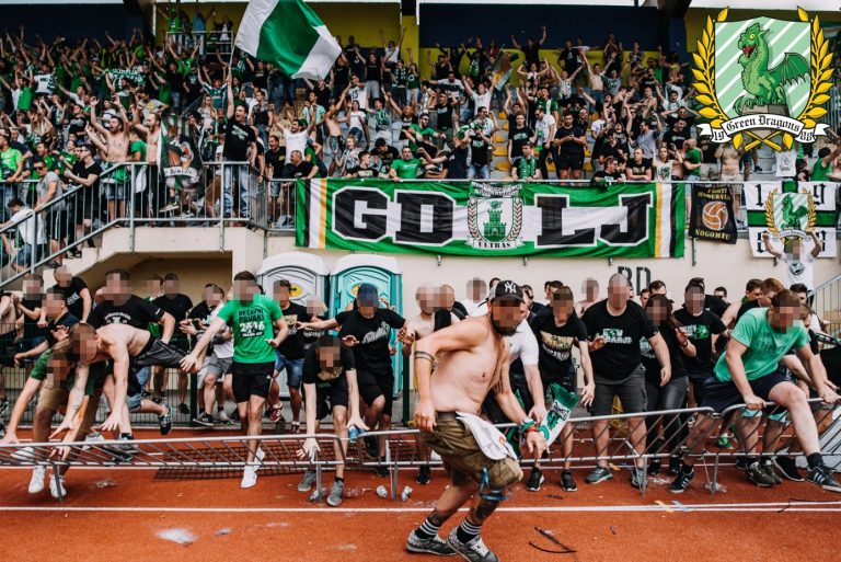 Ultras Ljubljana Green Dragons 2