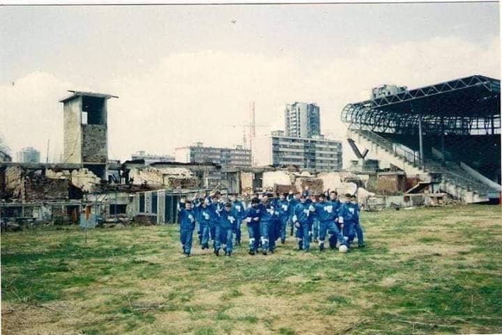 In de Hekken Sarajevki Derbi training