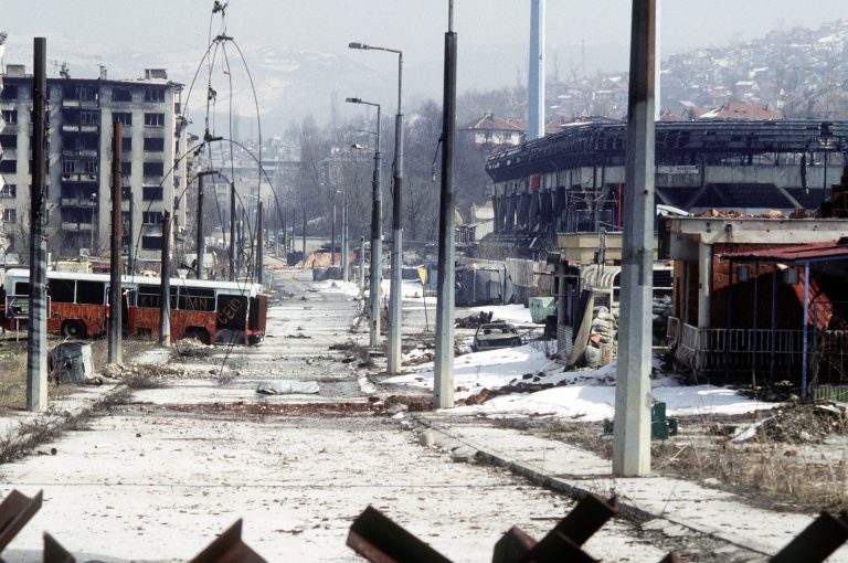 In de Hekken Stadion Grbavica