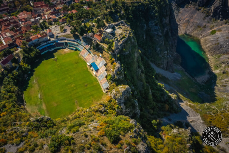 40 mooiste voetbalstadions Stadion Gospin Dolac 2