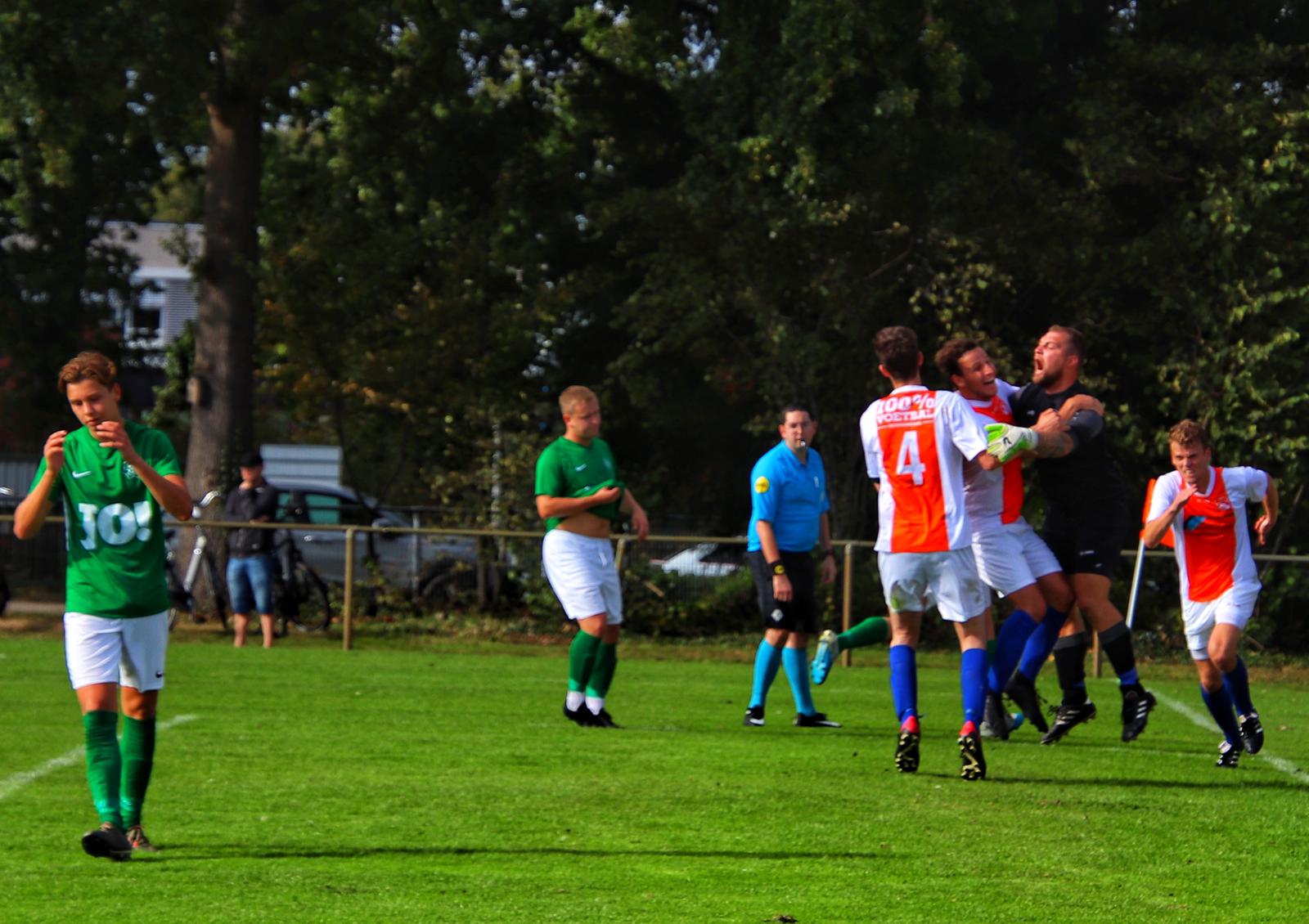 Chaos met De Kogelvangers in de beker!