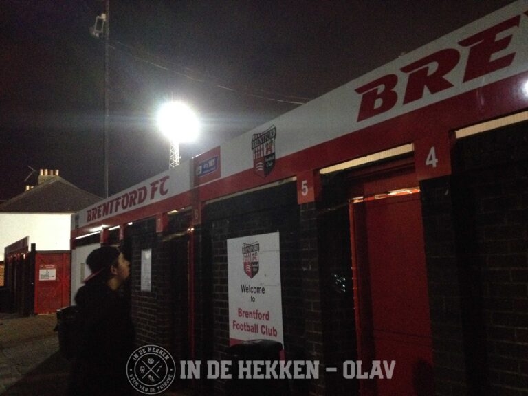 Griffin Park zit voor altijd in ons geheugen