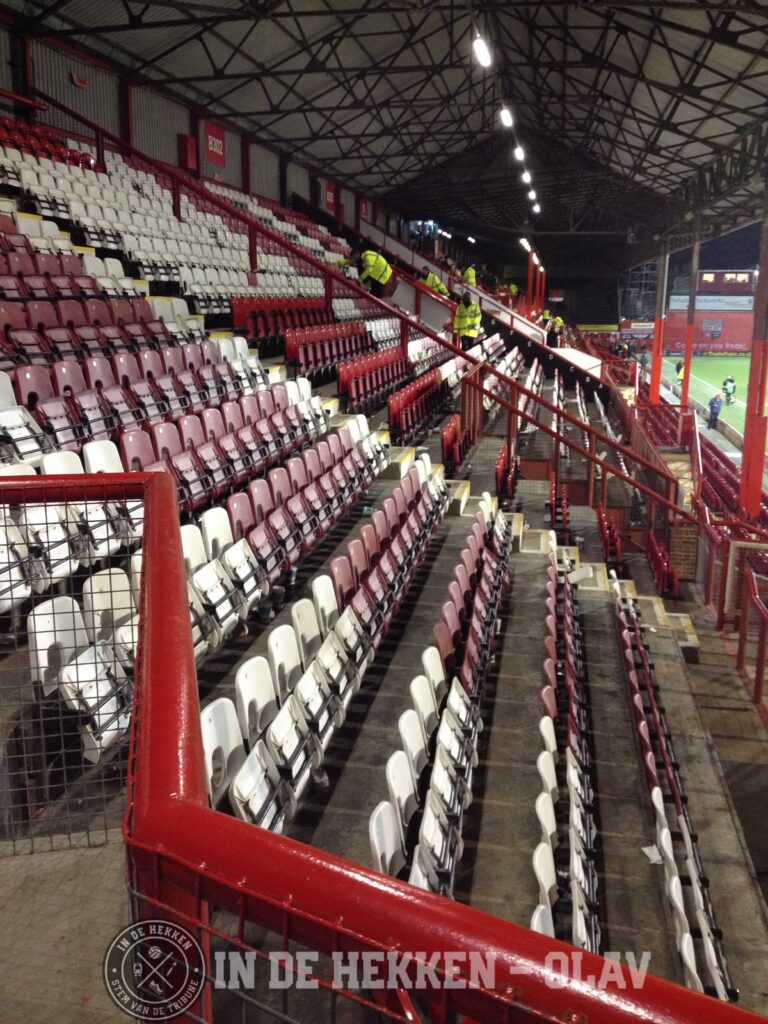 Griffin Park zit voor altijd in ons geheugen