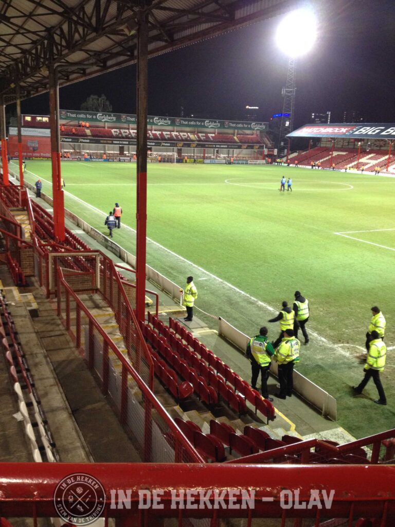 Griffin Park zit voor altijd in ons geheugen