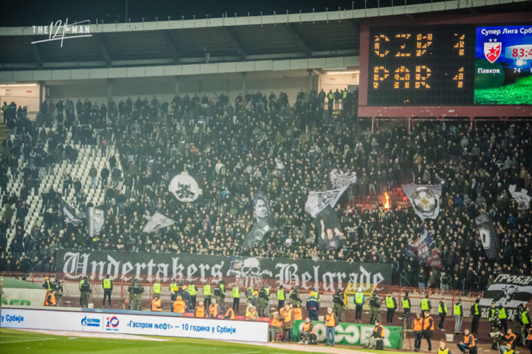 In beeld: de Belgrado Derby