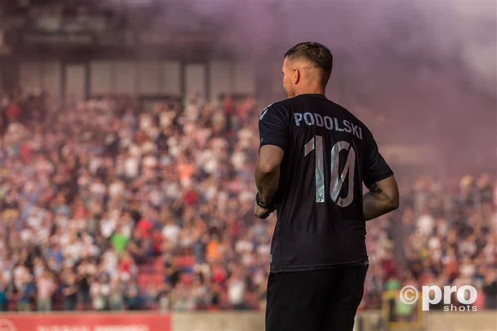 Een droom komt uit: Lukas Podolski in het shirt van Górnik Zabrze
