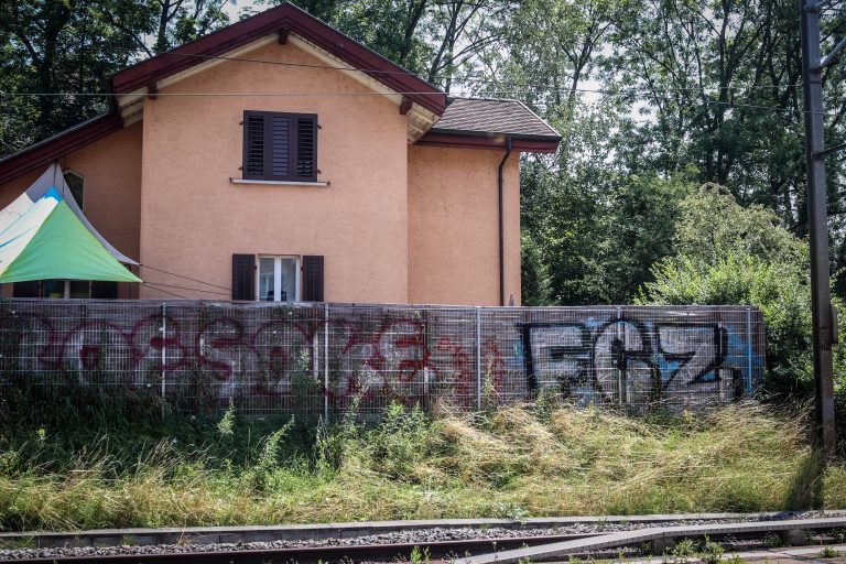 FC Zürich ultras maken een graffitiwallhalla van hun stad
