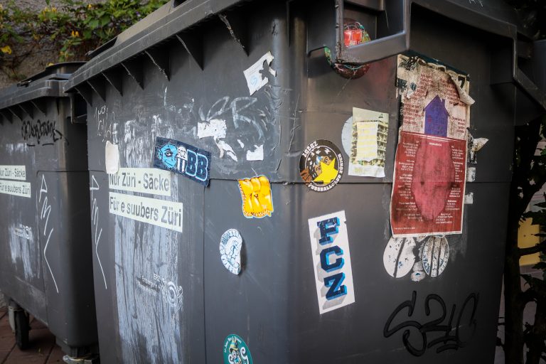 FC Zürich ultras maken een graffitiwallhalla van hun stad