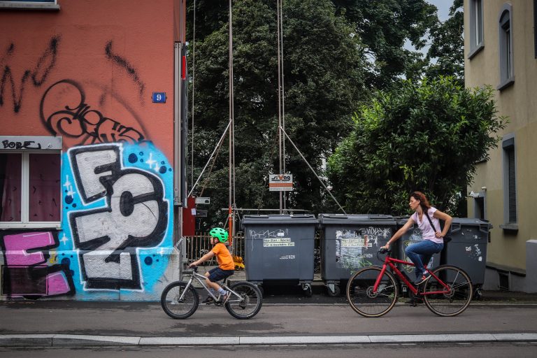 FC Zürich ultras maken een graffitiwallhalla van hun stad