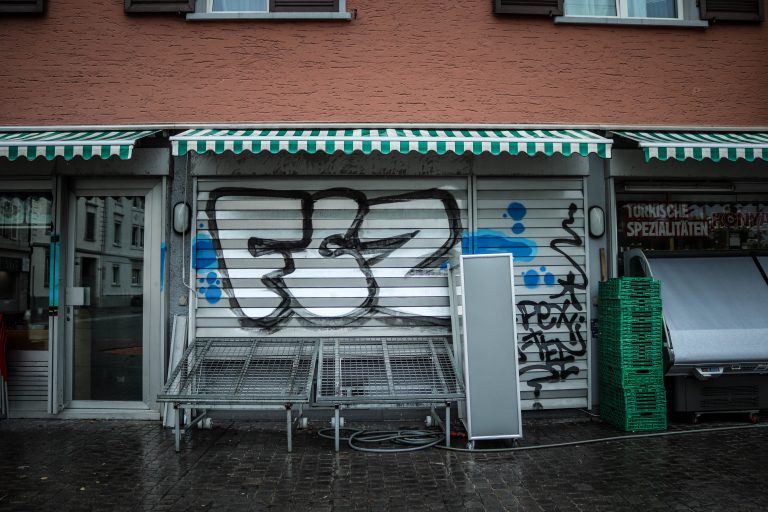 FC Zürich ultras maken een graffitiwallhalla van hun stad