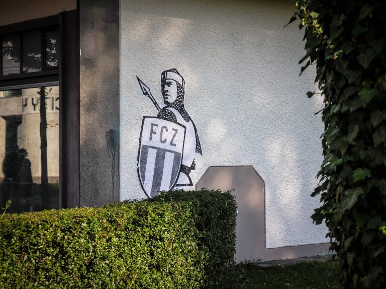 FC Zürich ultras maken een graffitiwallhalla van hun stad