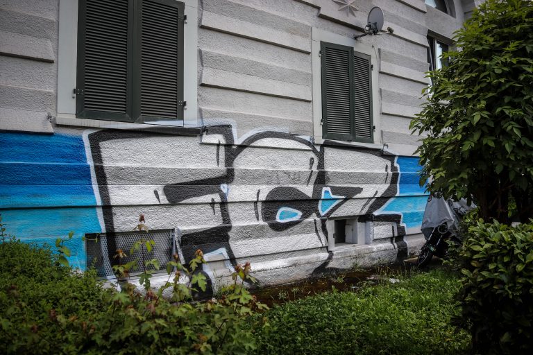 FC Zürich ultras maken een graffitiwallhalla van hun stad
