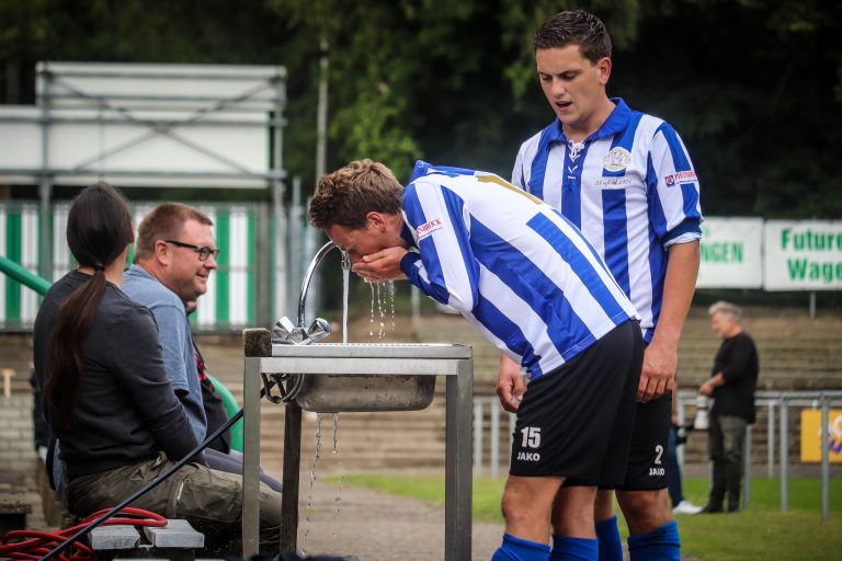 Eindelijk weer voetbal op de Wageningse Berg