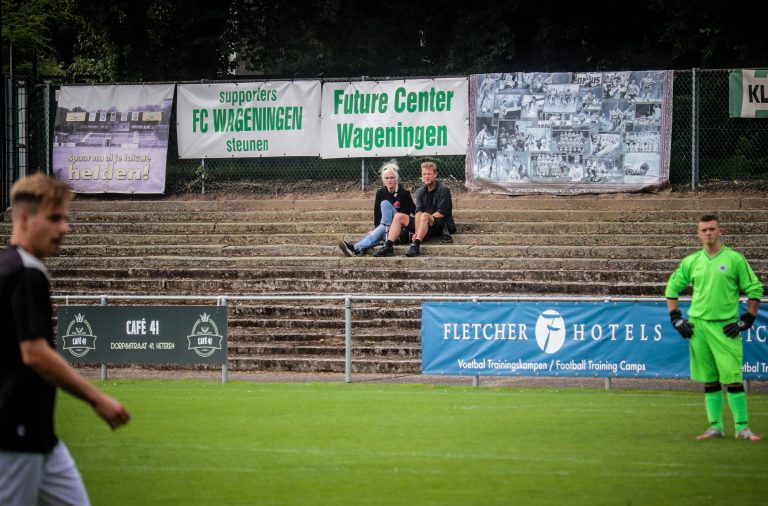 Eindelijk weer voetbal op de Wageningse Berg