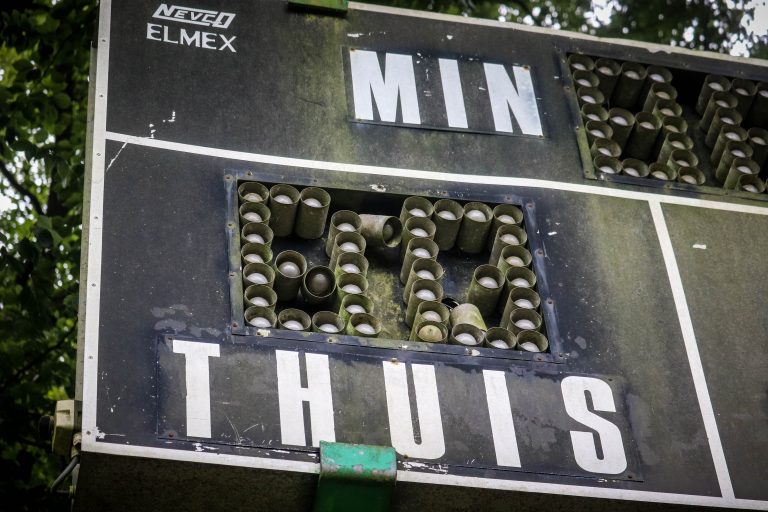 Eindelijk weer voetbal op de Wageningse Berg