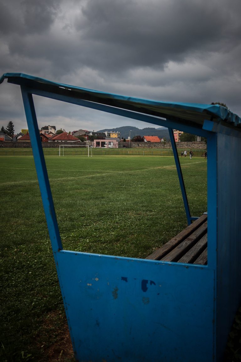 Stadion Bratunac: veel mensen zijn gedeporteerd en later vermoord