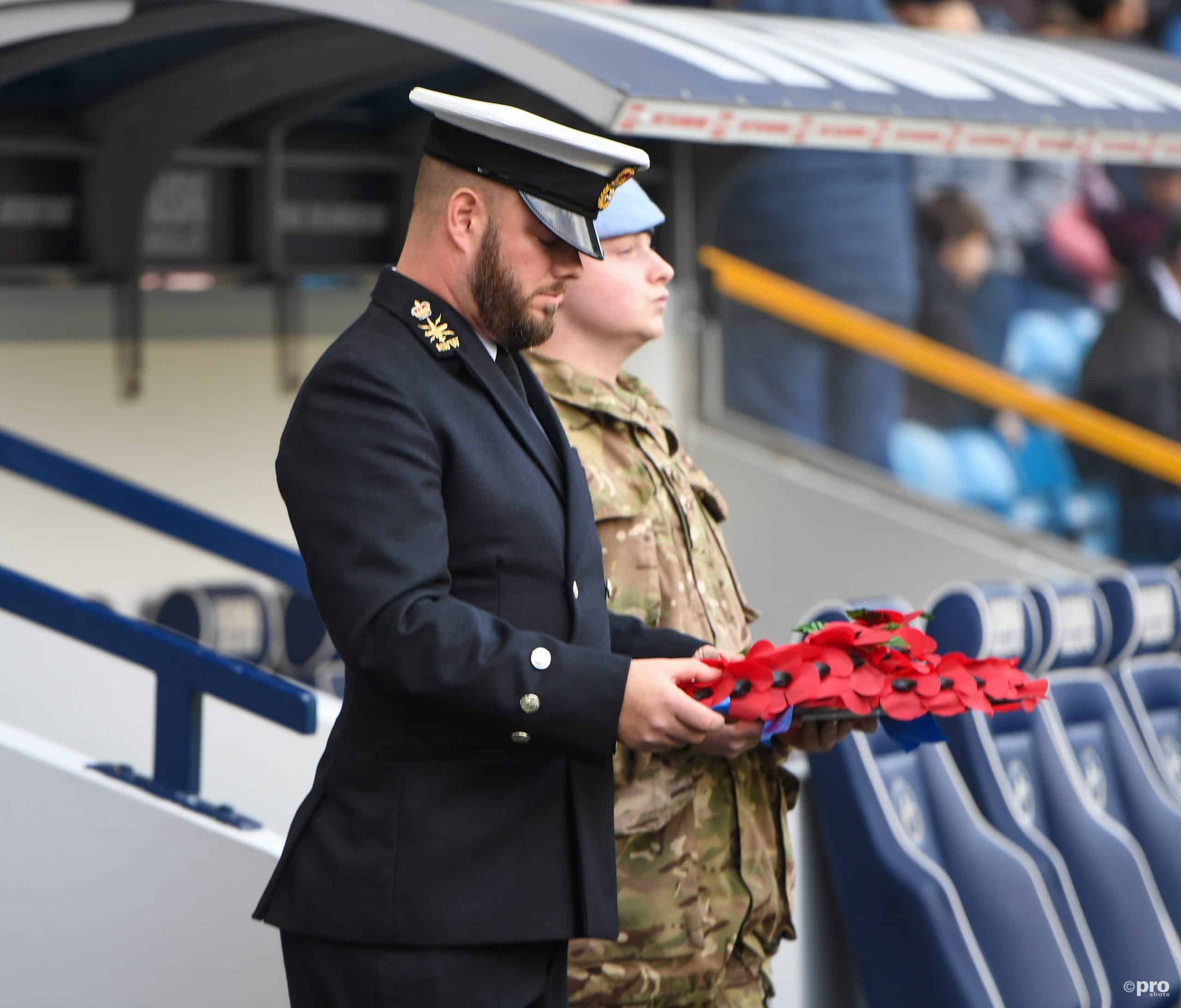 Millwall remembers: Remembrance Day op The Den