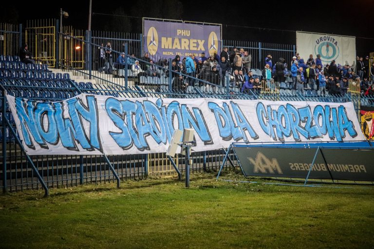 Ruch Chorzów de recordkampioen die degradeerde naar het vierde niveau