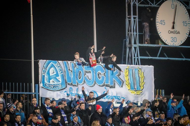 Ruch Chorzów de recordkampioen die degradeerde naar het vierde niveau